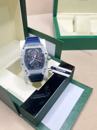 Men's wristwatch AULITER, modern look, lightweight watch, with gift box
