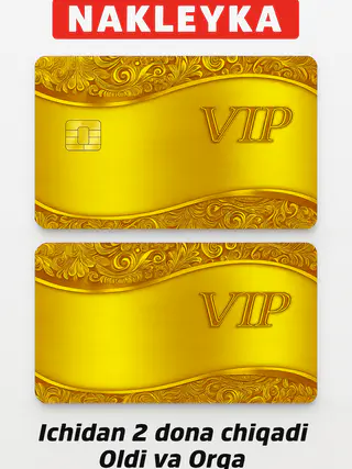 Card decor, bank card sticker, sticker for bank plastic card — photo 3