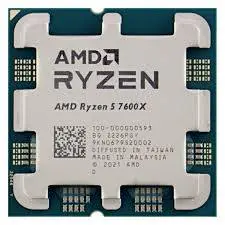 Desktop CPU AMD Ryzen 5 7600X Raphael, 4.7 GHz, 6 cores/12 threads, AM5