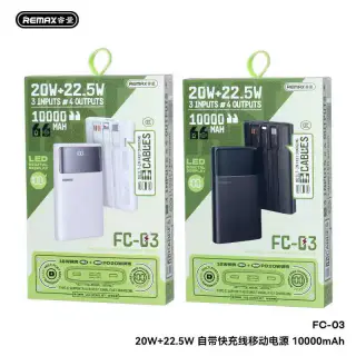 Внешний аккумулятор Remax FC-03, 10000mAh — фото 2