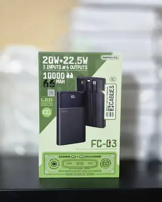 Внешний аккумулятор Remax FC-03, 10000mAh