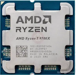 Desktop CPU AMD Ryzen 7 9700X Granite Ridge - 3.8 Ghz, 8 Cores/16 Threads